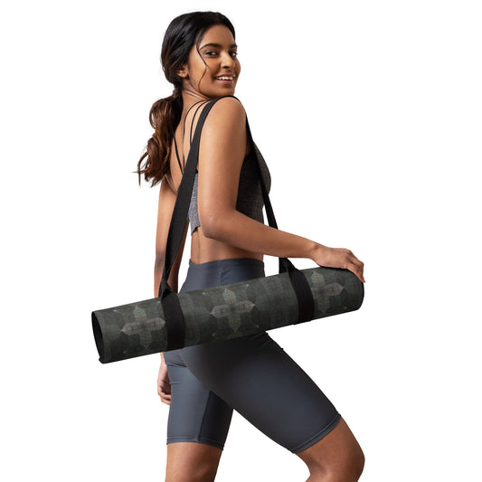 Dazzlling Darkness Yoga Mat - Mat Dragon - -