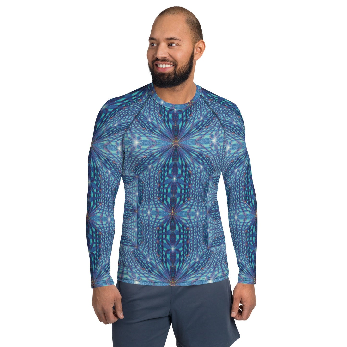 Hyperr Blue Dragon Guard - Mat Dragon - Rash Guard - XS