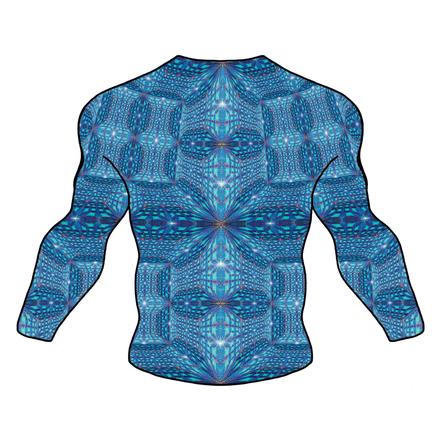 Hyperr Blue Dragon Guard - Mat Dragon - Rash Guard - XS