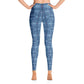 Hyperr Blue Dragon Leggings - Mat Dragon - Legging’s - XS