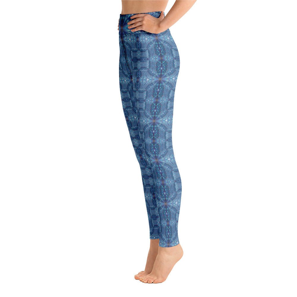 Hyperr Blue Dragon Leggings - Mat Dragon - Legging’s - XS