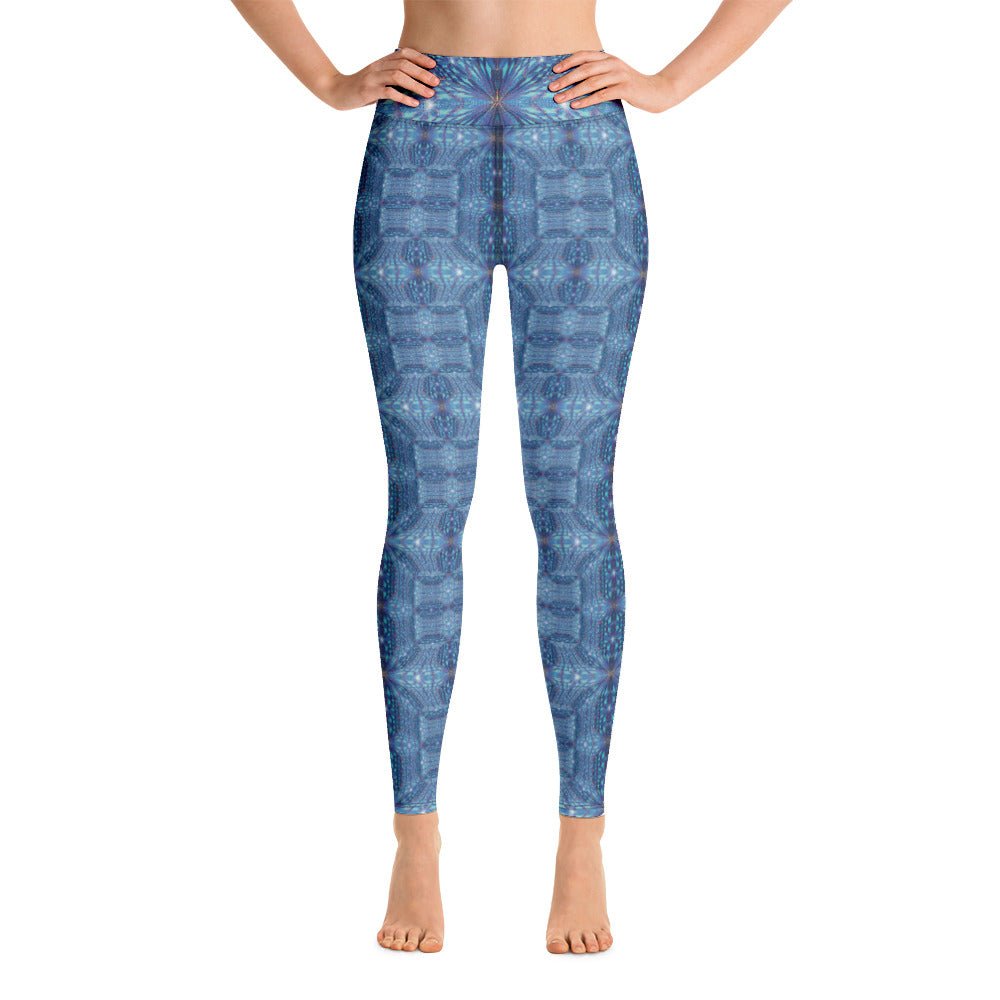 Hyperr Blue Dragon Leggings - Mat Dragon - Legging’s - XS
