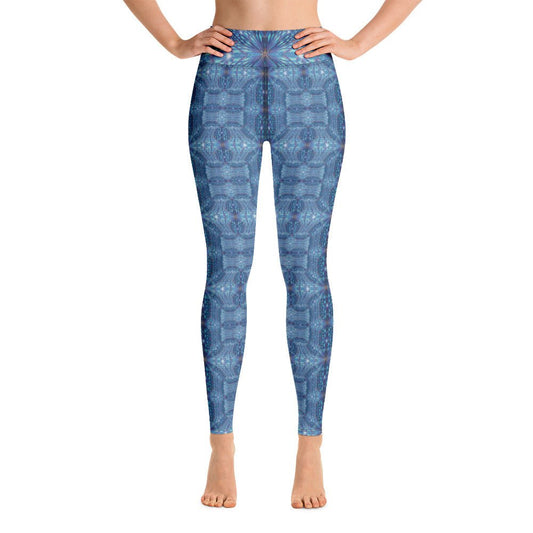 Hyperr Blue Dragon Leggings - Mat Dragon - Legging’s - XS