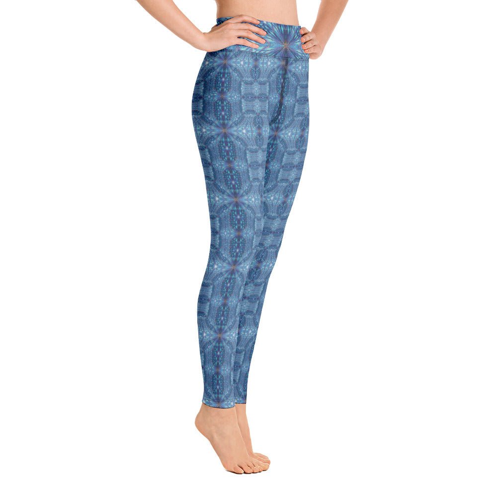 Hyperr Blue Dragon Leggings - Mat Dragon - Legging’s - XS