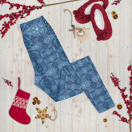 Hyperr Blue Dragon Leggings - Mat Dragon - Legging’s - XS