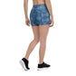 Hyperr Blue Dragon Yoga Shorts - Mat Dragon - XS
