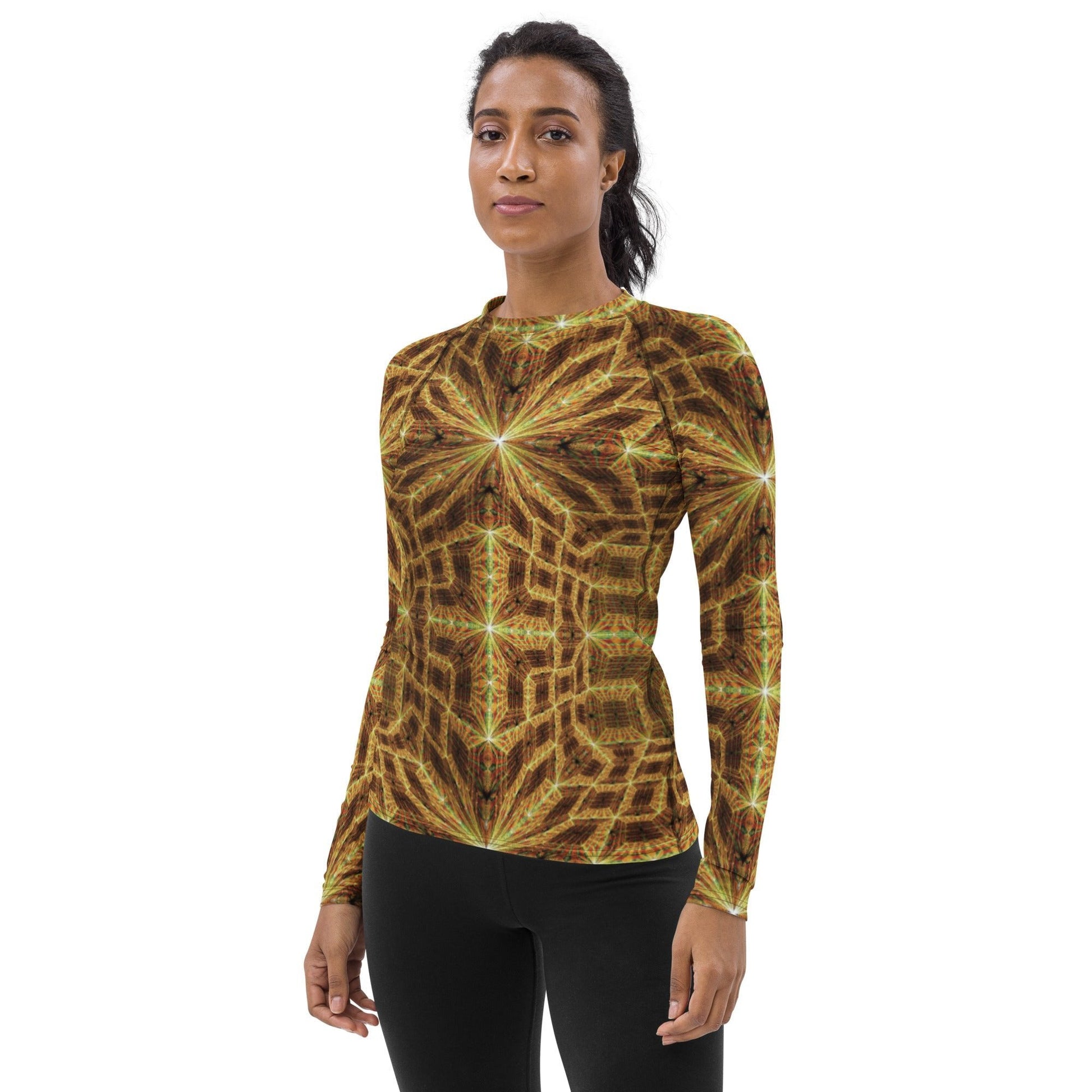 Hyperr Brown Dragon Guard - Mat Dragon - Rash Guard - XS