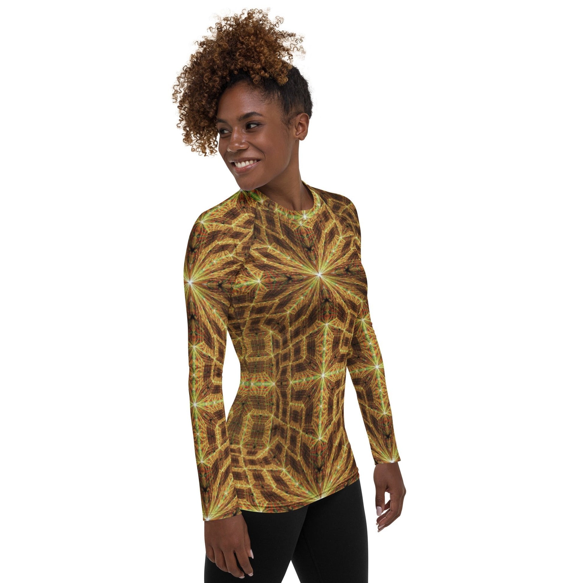 Hyperr Brown Dragon Guard - Mat Dragon - Rash Guard - XS