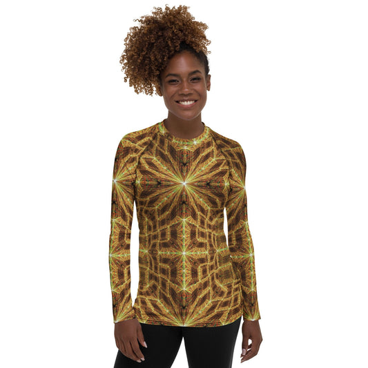 Hyperr Brown Dragon Guard - Mat Dragon - Rash Guard - XS