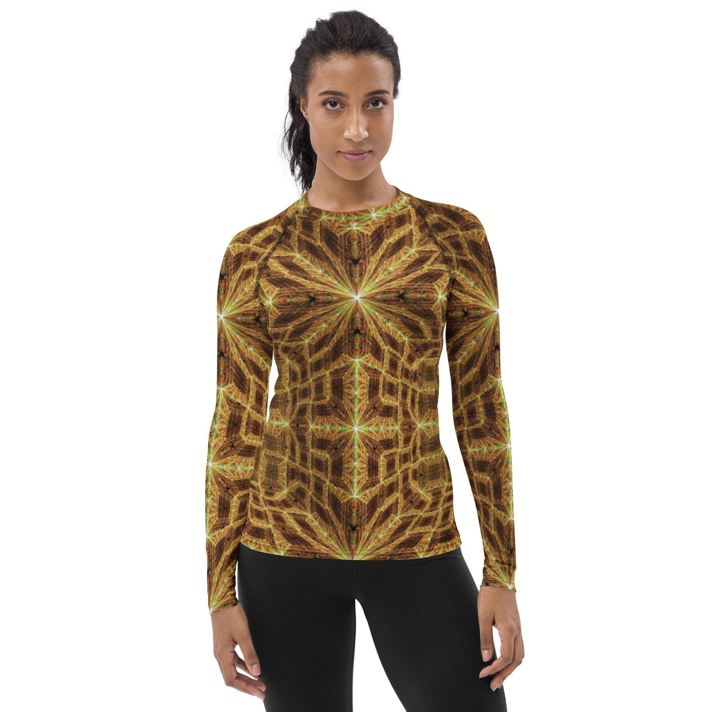 Hyperr Brown Dragon Guard - Mat Dragon - Rash Guard - XS