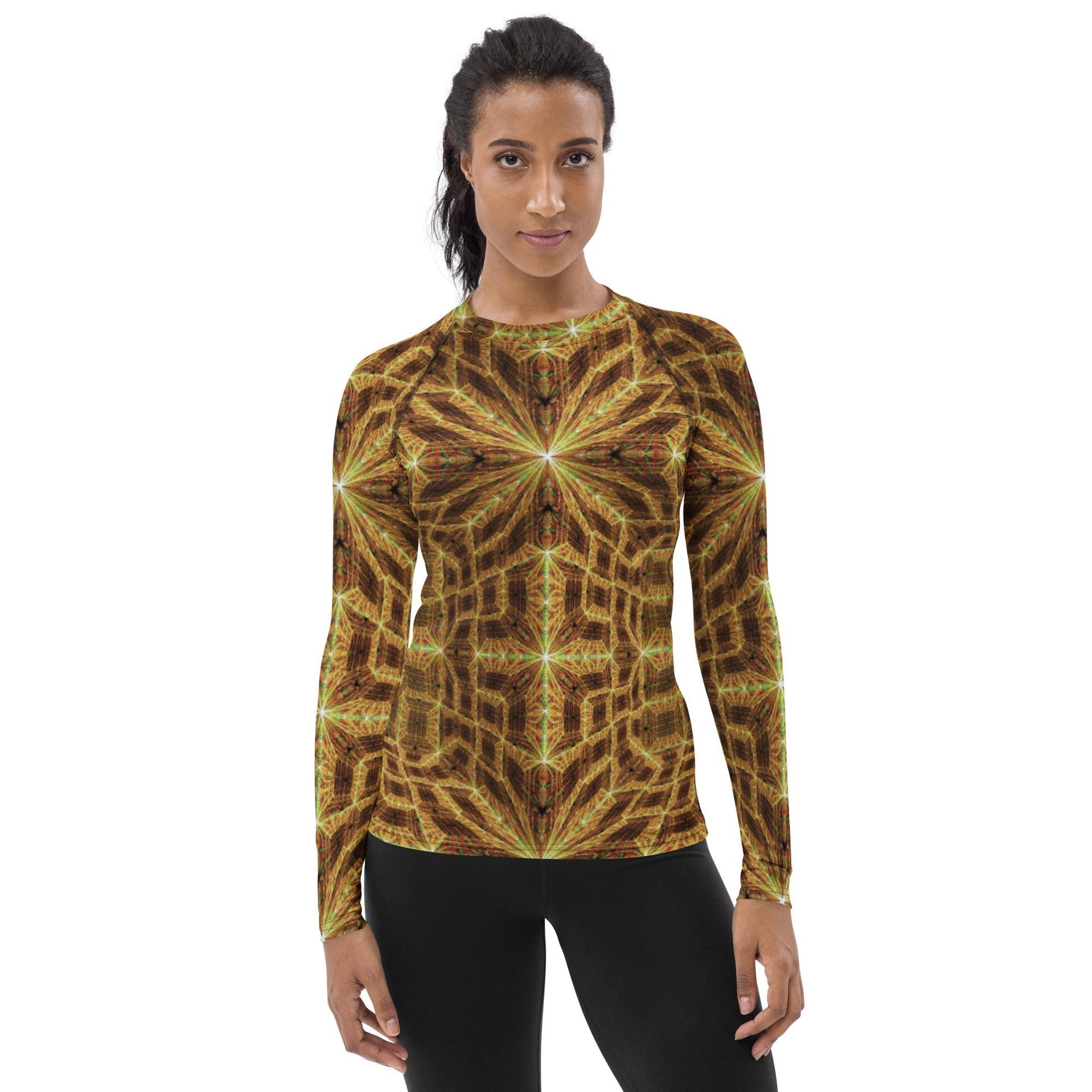 Hyperr Brown Dragon Guard - Mat Dragon - Rash Guard - XS