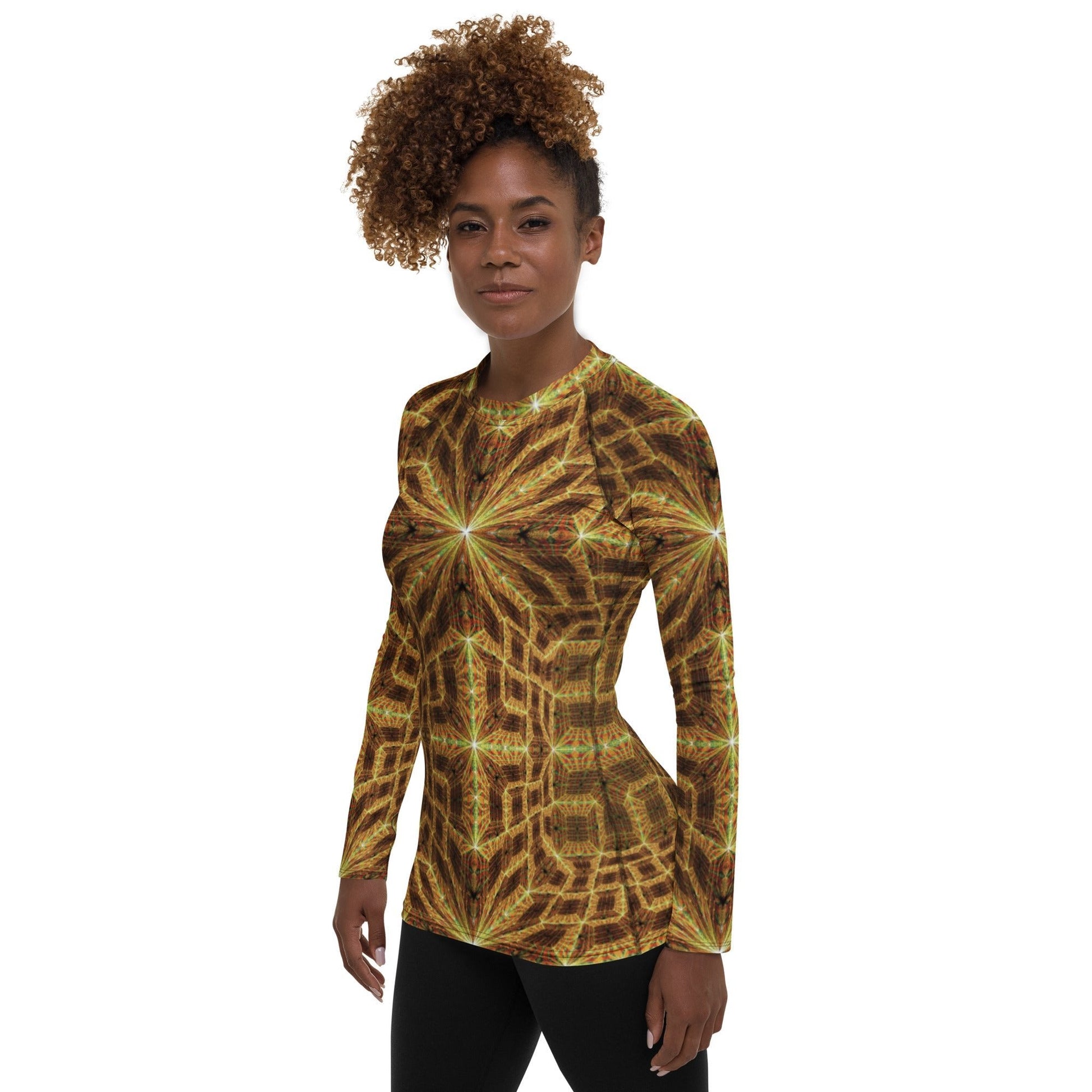 Hyperr Brown Dragon Guard - Mat Dragon - Rash Guard - XS