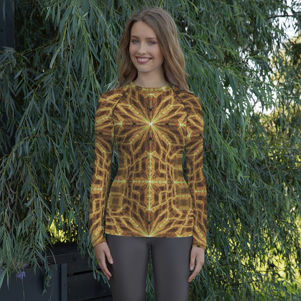 Hyperr Brown Dragon Guard - Mat Dragon - Rash Guard - XS